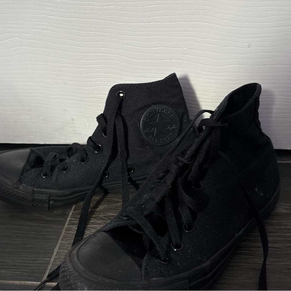 Converse Black High-Top Sneakers